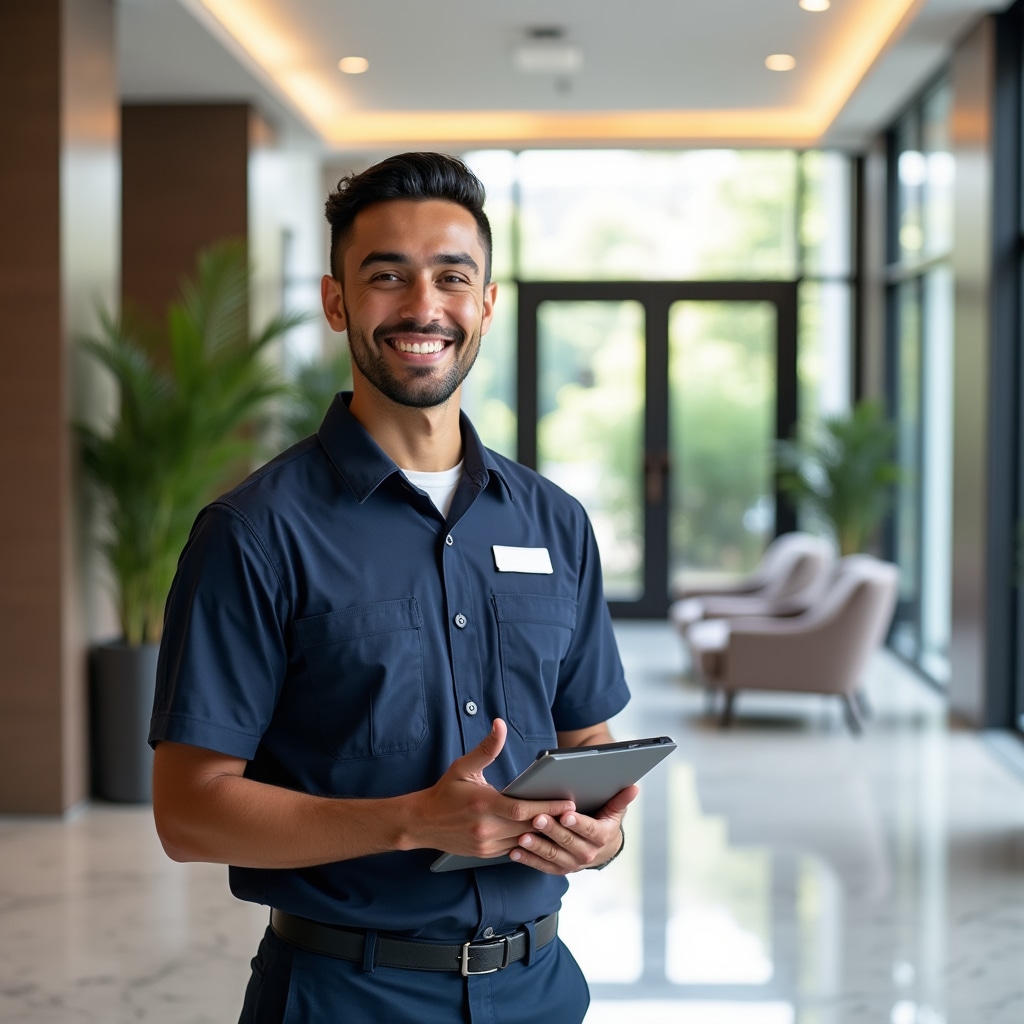 Professional building caretaker